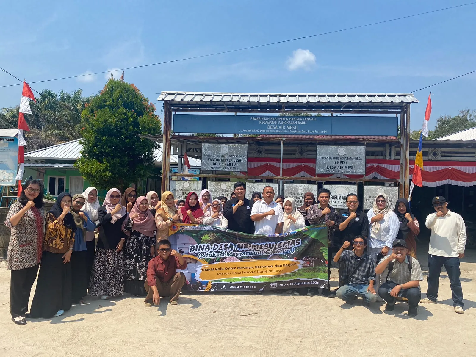 Dorong Daya Saing UMKM di Desa Air Mesu, Dosen HI FISIP UBB Gelar Pendampingan dari Aspek Produk hingga Strategi Pemasaran