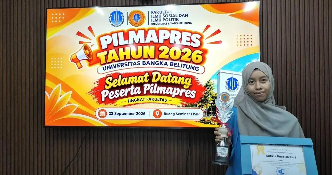Mahasiswa Prodi HI Juara 1 Pilampres FISIP 2026